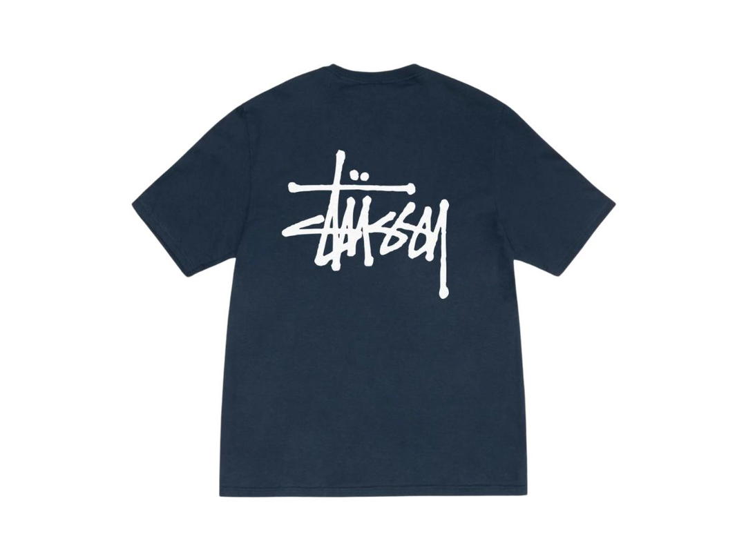 Stussy Stussy Basic Stussy Tee Navy
