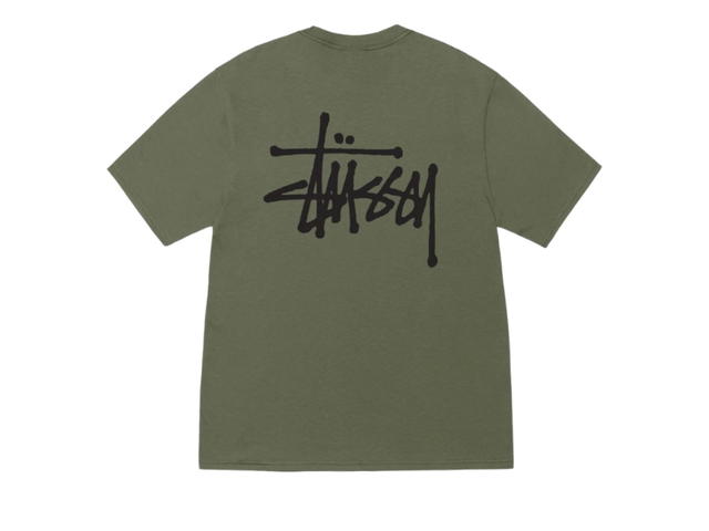 Stussy Stussy Basic Stussy Tee Olive - view 1