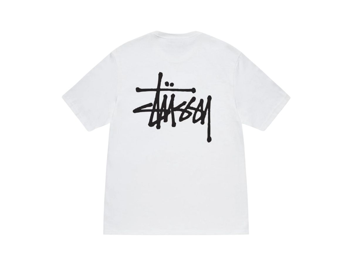 Stussy Stussy Basic Stussy Tee White