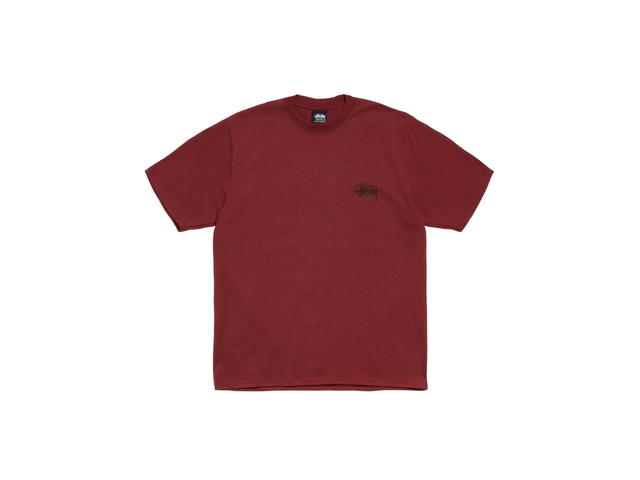 Stussy Stussy Basic Stussy Tee Wine - view 2