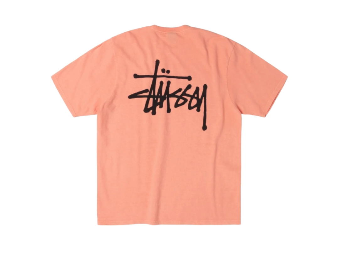 Stussy Stussy Basic Stüssy Tee Pigment Dyed Sherbert