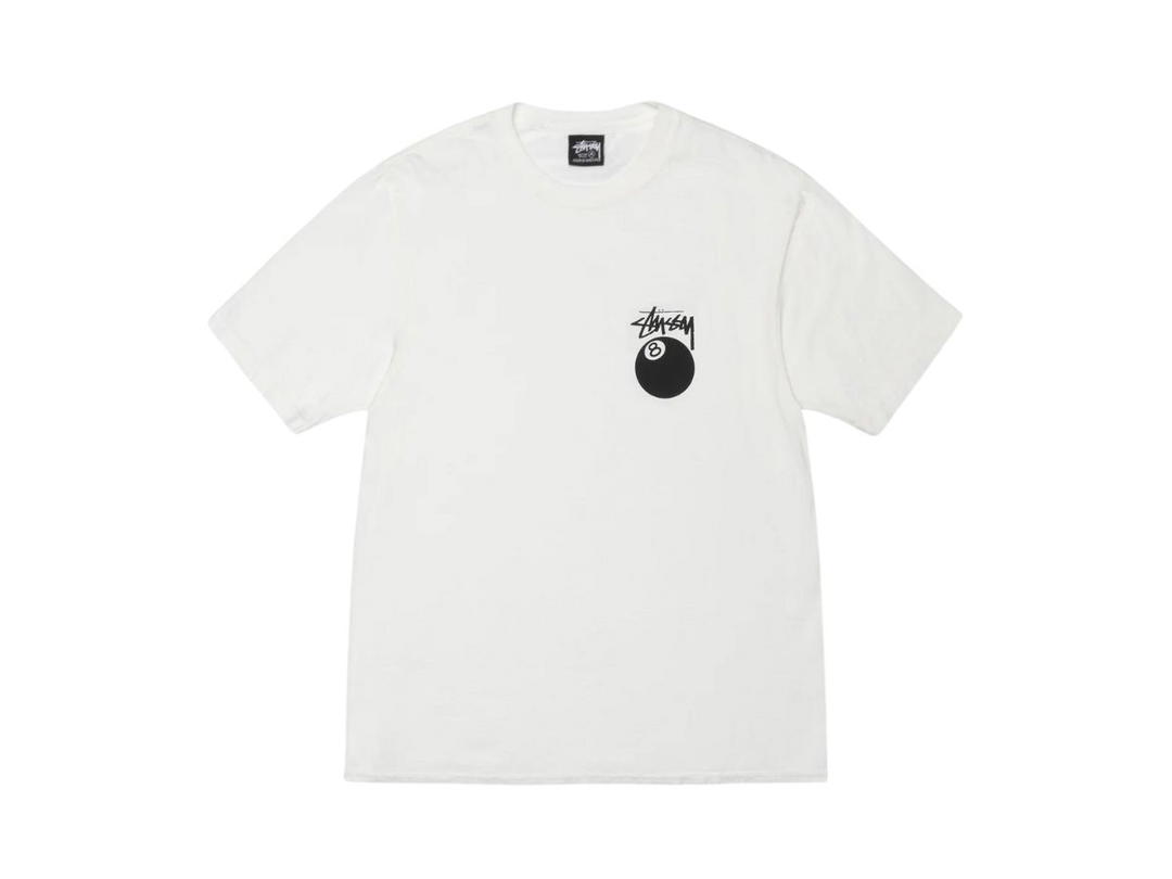 Stussy Stussy 8 Ball Tee Pigment Dyed Natural