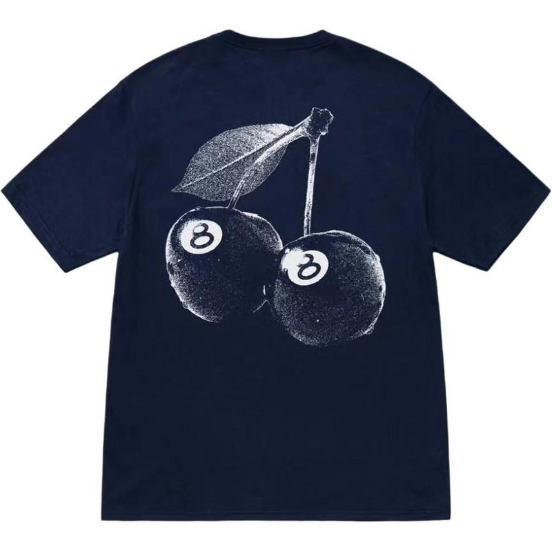 Stussy Stussy Cherries Tee - Marine Blue