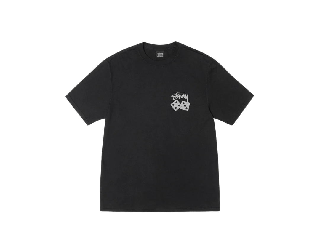 Stussy Stussy Dice Tee Pigment Dyed Black