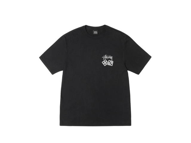 Stussy Stussy Dice Tee Pigment Dyed Black - view 1