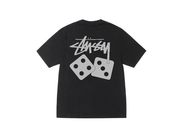 Stussy Stussy Dice Tee Pigment Dyed Black - view 2