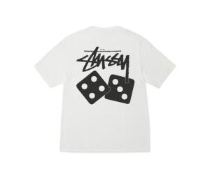 Buy Stussy Dice Tee Pigment Dyed Natural at Sasom – Authentic and Ready to Ship