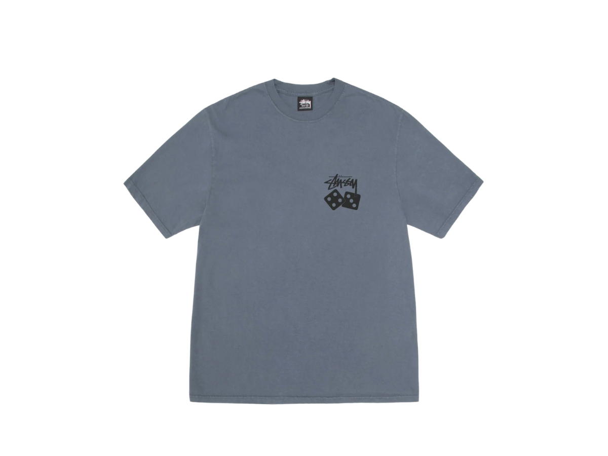 Stussy Stussy Dice Tee Pigment Dyed Navy