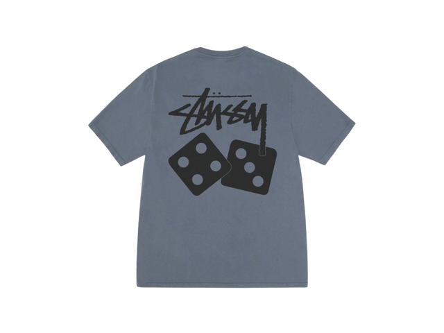 Stussy Stussy Dice Tee Pigment Dyed Navy - view 2