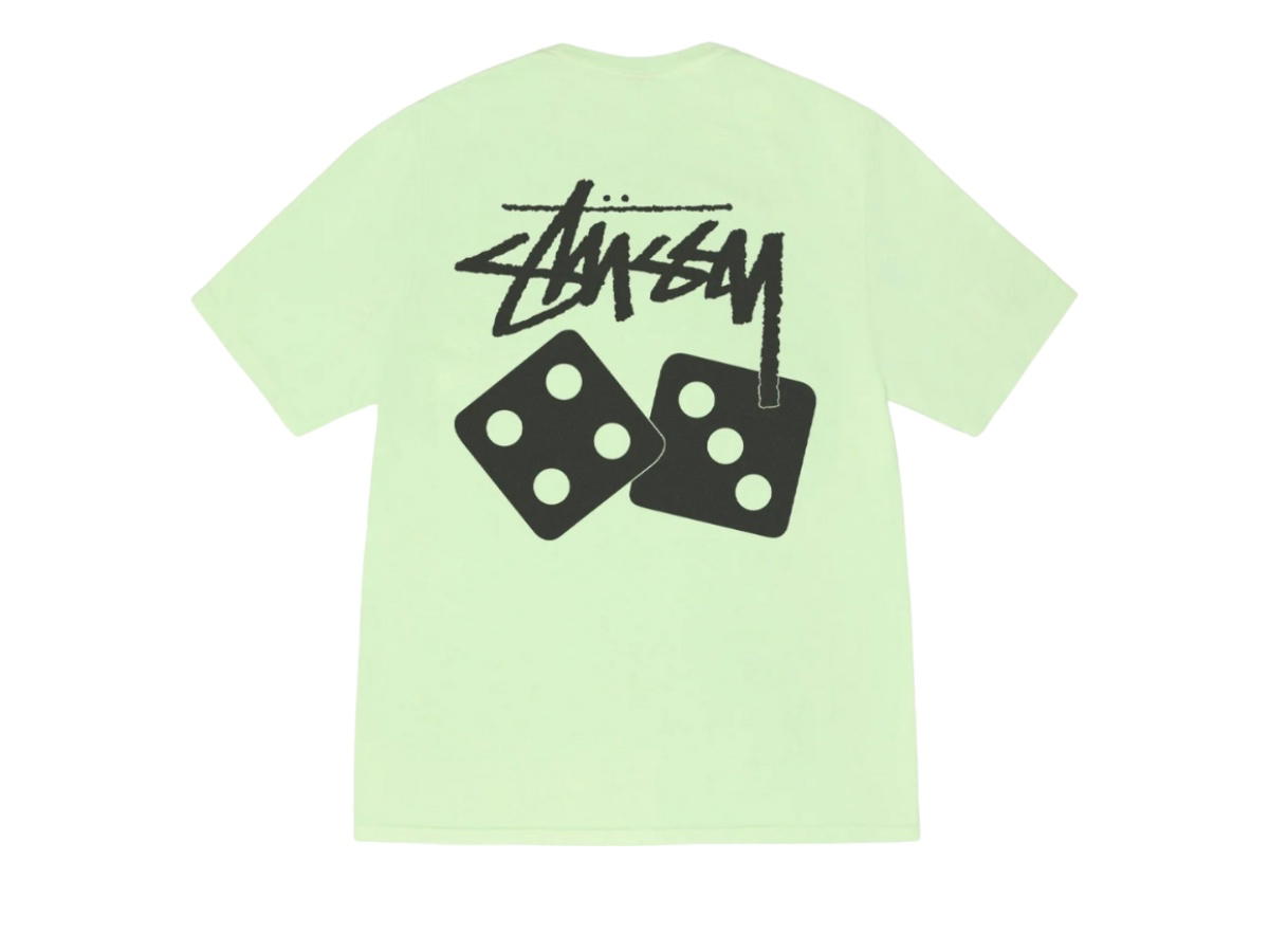 Stussy Stussy Dice Tee Pigment Dyed Pistachio