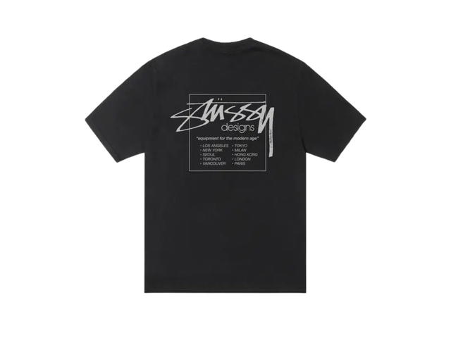 Stussy Stussy Modern Age Tee Pigment Dyed Black - view 2