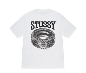 Buy Stussy Tough Tread Tee White at Sasom – Authentic and Ready to Ship