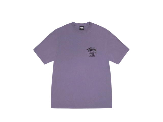 Stussy Stussy Classic Gear Tee Pigment Dyed Grape - view 2