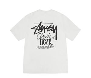 Buy Stussy Classic Gear Tee Pigment Dyed Natural at Sasom – Authentic and Ready to Ship