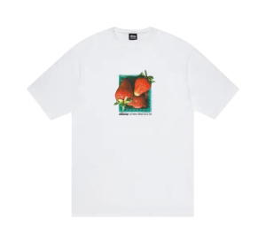 Buy Stussy Berries Tee White at Sasom – Authentic and Ready to Ship