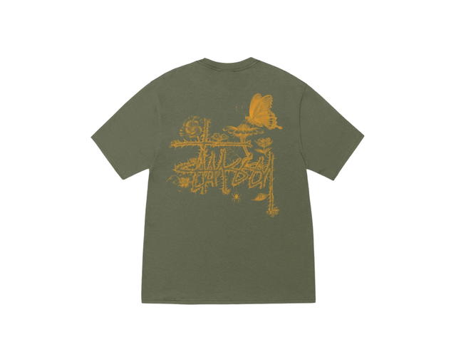 Stussy Stussy In Bloom Tee Olive - view 1