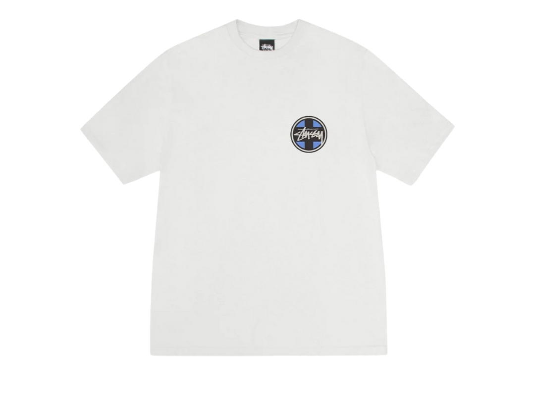 Stussy Stussy Cross Dot Tee Pigment Dyed Natural