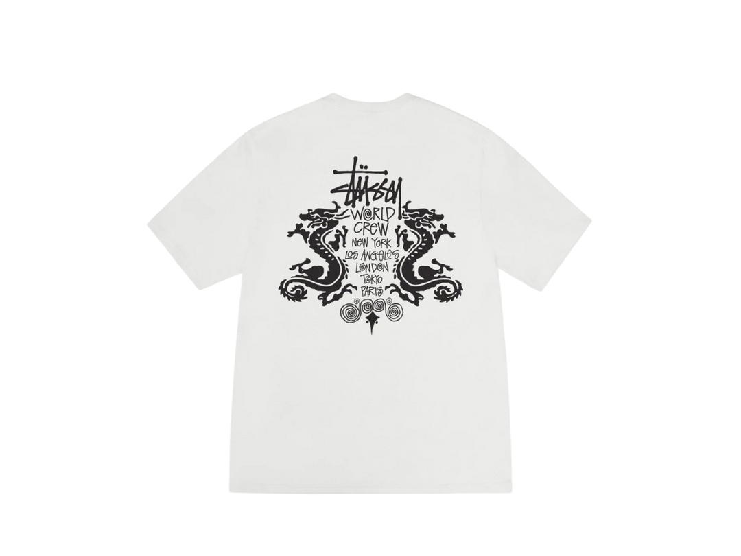 Stussy Stussy Double Dragon Tee Pigment Dyed Natural