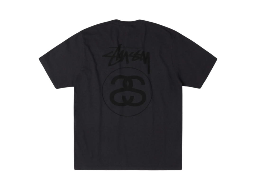 Stussy Stussy Stock Link Tee Pigment Dyed Faded Black