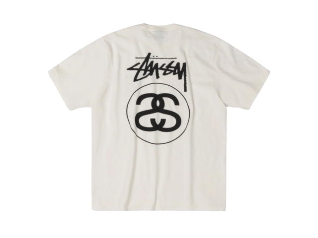 Stussy Stussy Stock Link Tee Pigment Dyed Natural - view 1