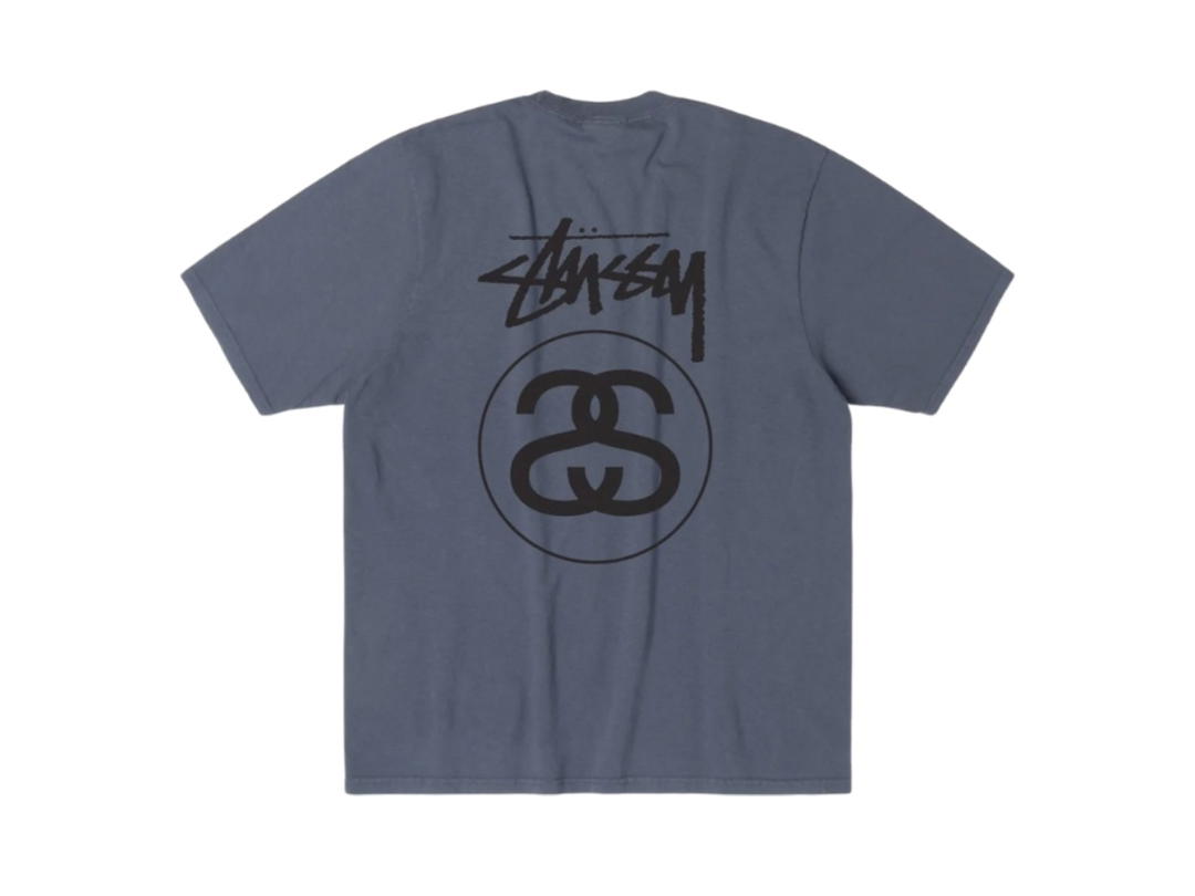 Stussy Stussy Stock Link Tee Pigment Dyed Navy