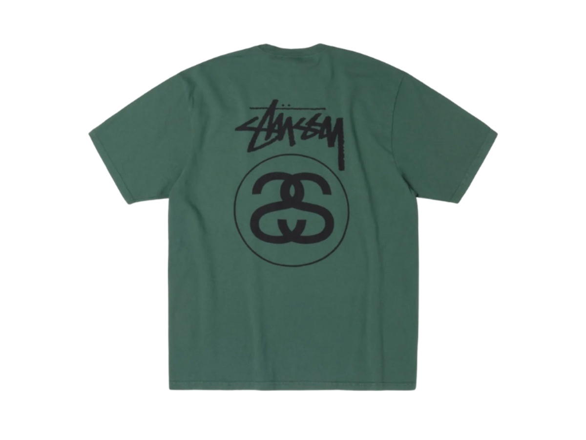 Stussy Stussy Stock Link Tee Pigment Dyed Pine