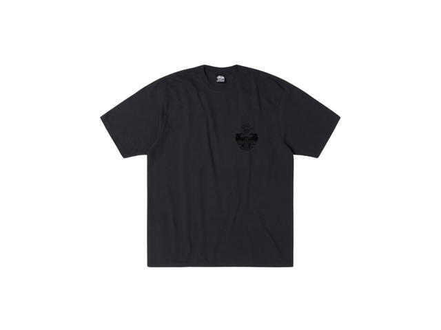 Stussy Stussy Built To Last Pig. Dyed Tee Faded Black - view 1