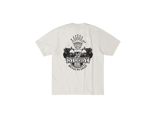Stussy Stussy Built To Last Pig. Dyed Tee Natural - view 2