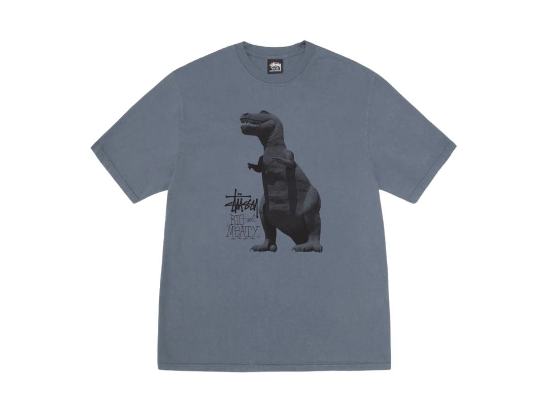 Stussy Stussy Big & Meaty Tee Pigment Dyed Navy