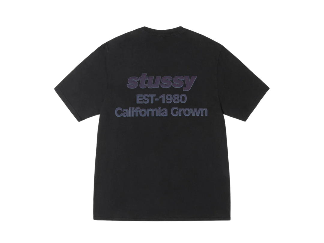 Stussy Stussy California Grown Tee Pigment Dyed Black