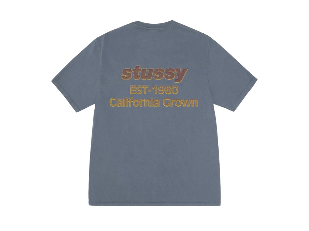Stussy Stussy California Grown Tee Pigment Dyed Navy