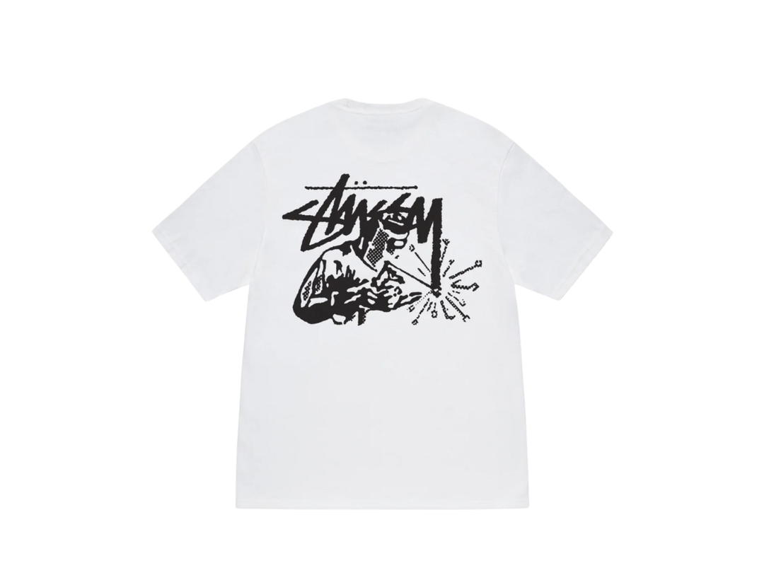 Stussy Stussy Welder Tee White