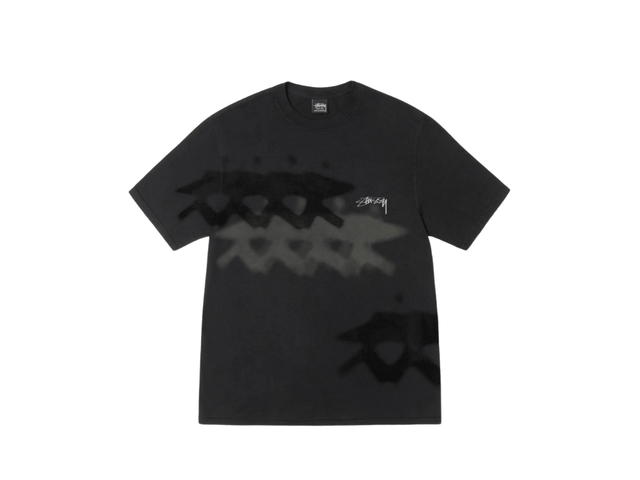 Stussy Stussy Low Tide Tee Pigment Dyed Black - view 1