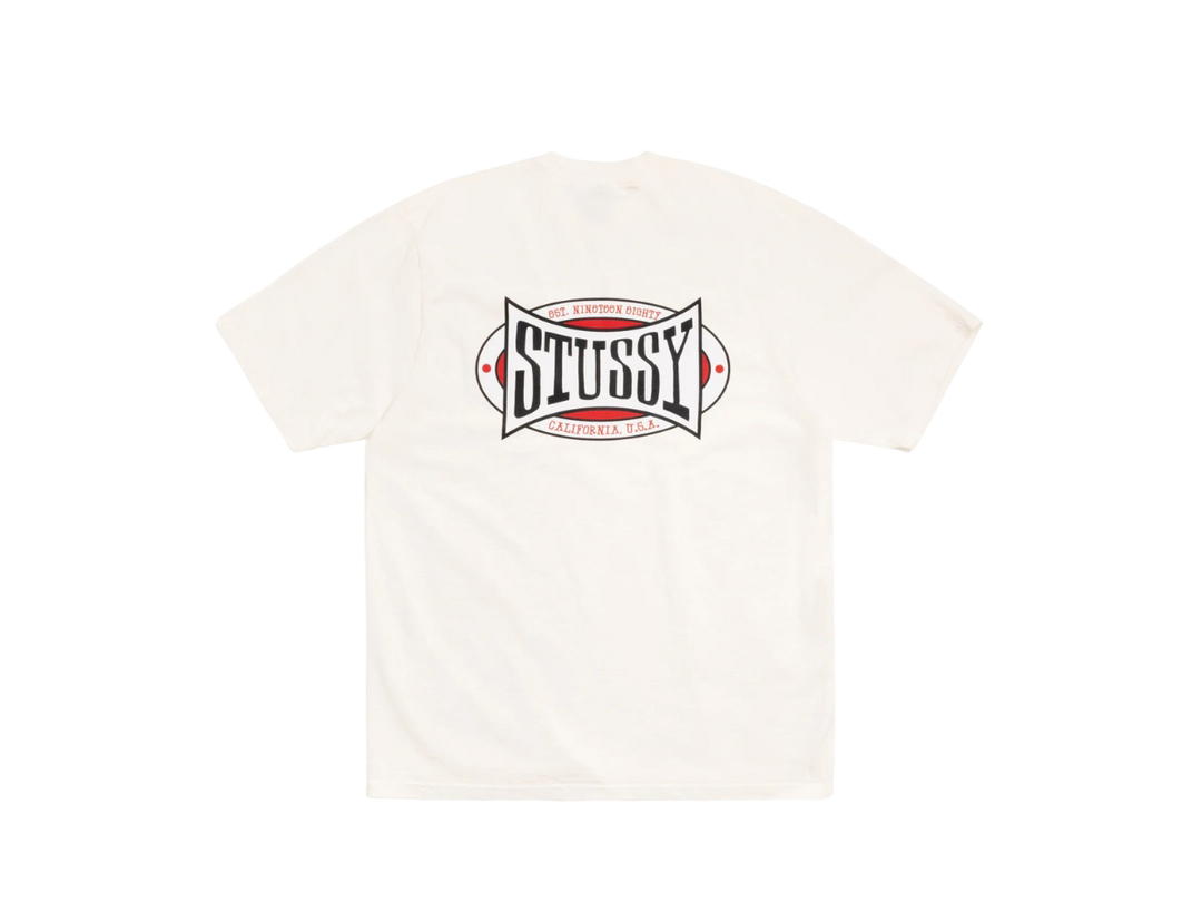 Stussy Stussy Champion Oval Tee Pigment Dyed Natural