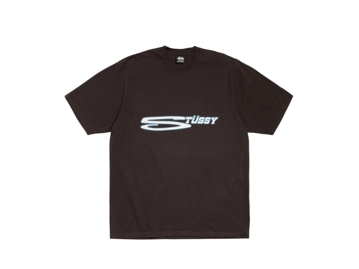 Stussy Stussy Stretch Tee Pigment Dyed Faded Black