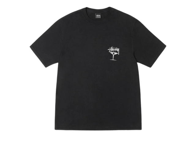 Stussy Stussy Martini Tee Pigment Dyed Black - view 2