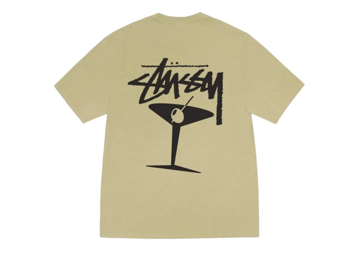Stussy Stussy Martini Tee Pigment Dyed Elm