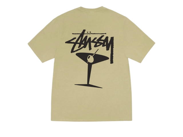 Stussy Stussy Martini Tee Pigment Dyed Elm - view 1