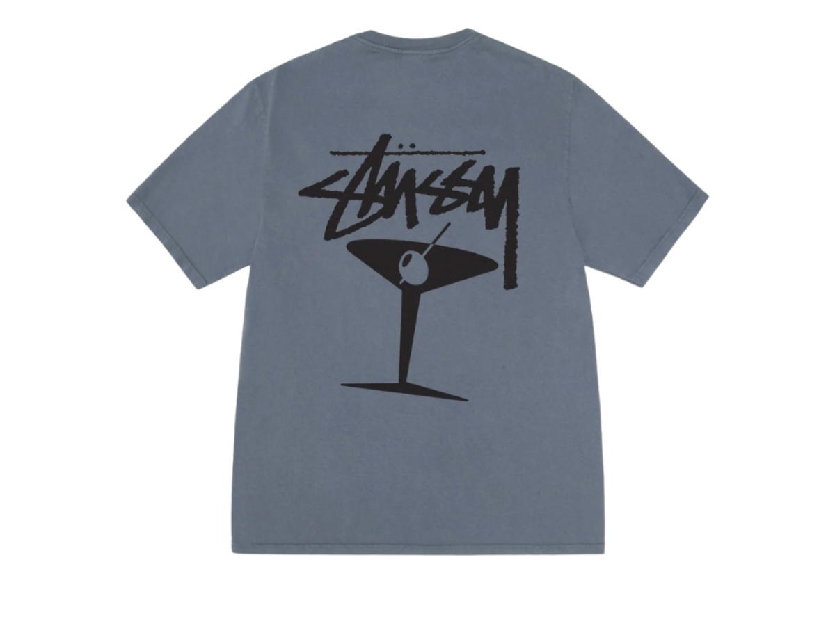 Stussy Stussy Martini Tee Pigment Dyed Navy