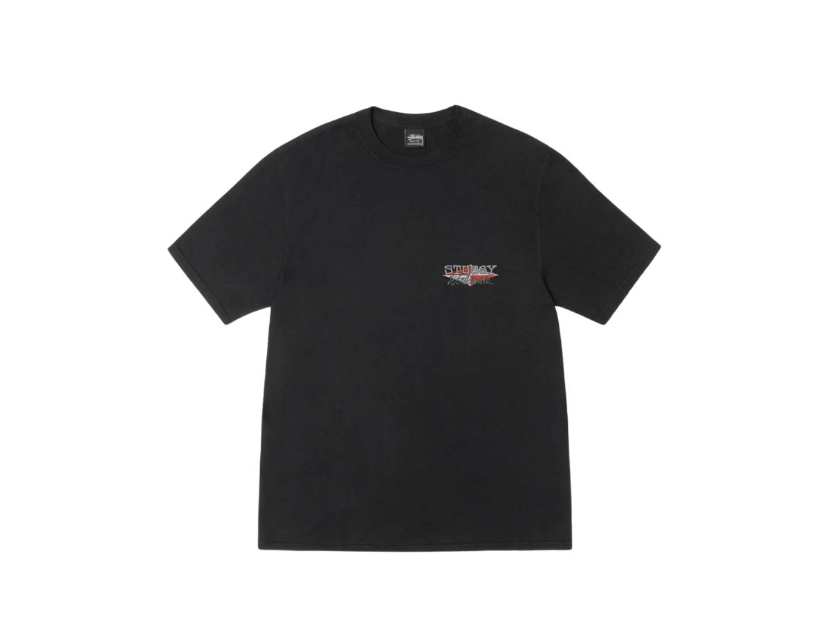 Stussy Stussy Worldwide Diamond Tee Pigment Dyed Black