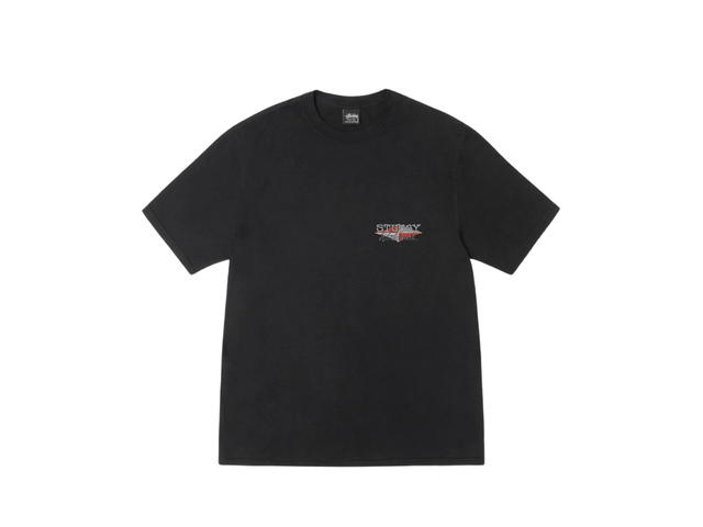 Stussy Stussy Worldwide Diamond Tee Pigment Dyed Black - view 1