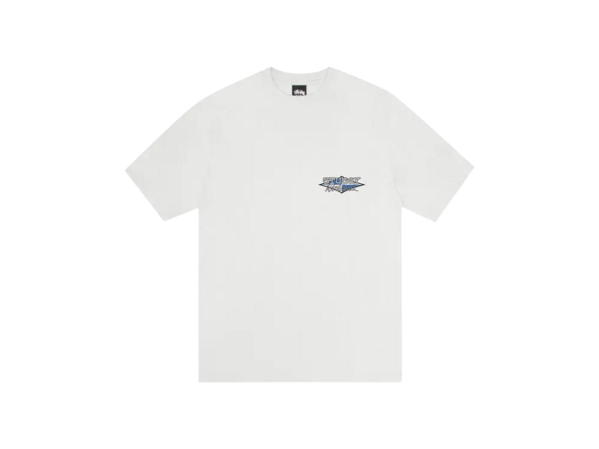 Stussy Stussy Worldwide Diamond Tee Pigment Dyed Natural