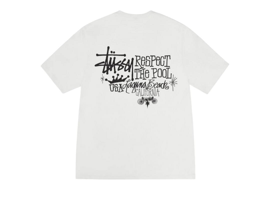 Stussy Stussy Respect The Pool Tee Pigment Dyed Natural