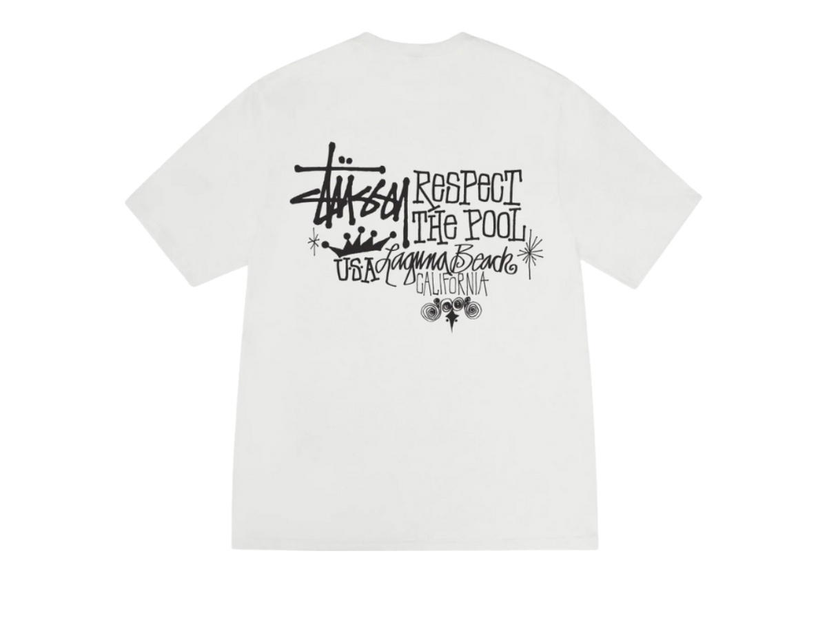 Stussy Stussy Respect The Pool Tee Pigment Dyed Natural