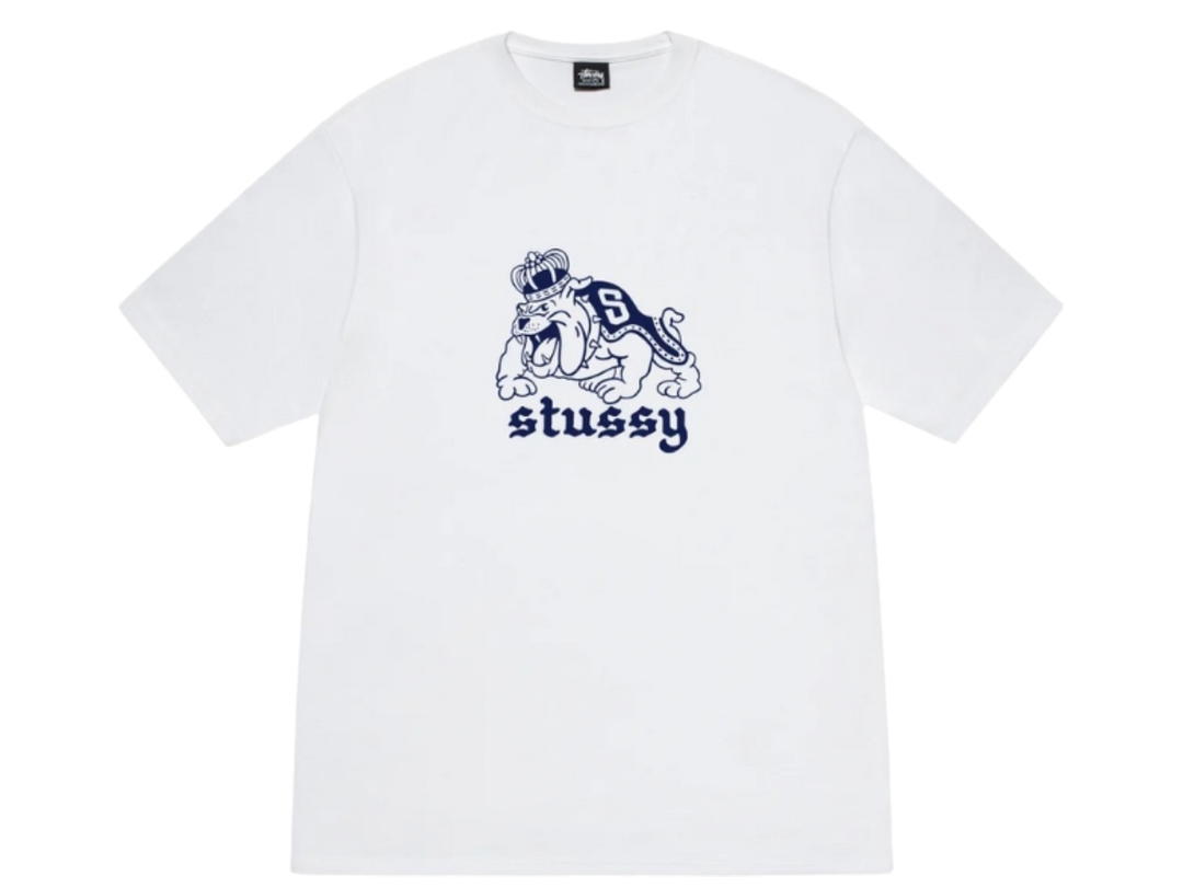 Stussy Stussy Bulldog Tee White
