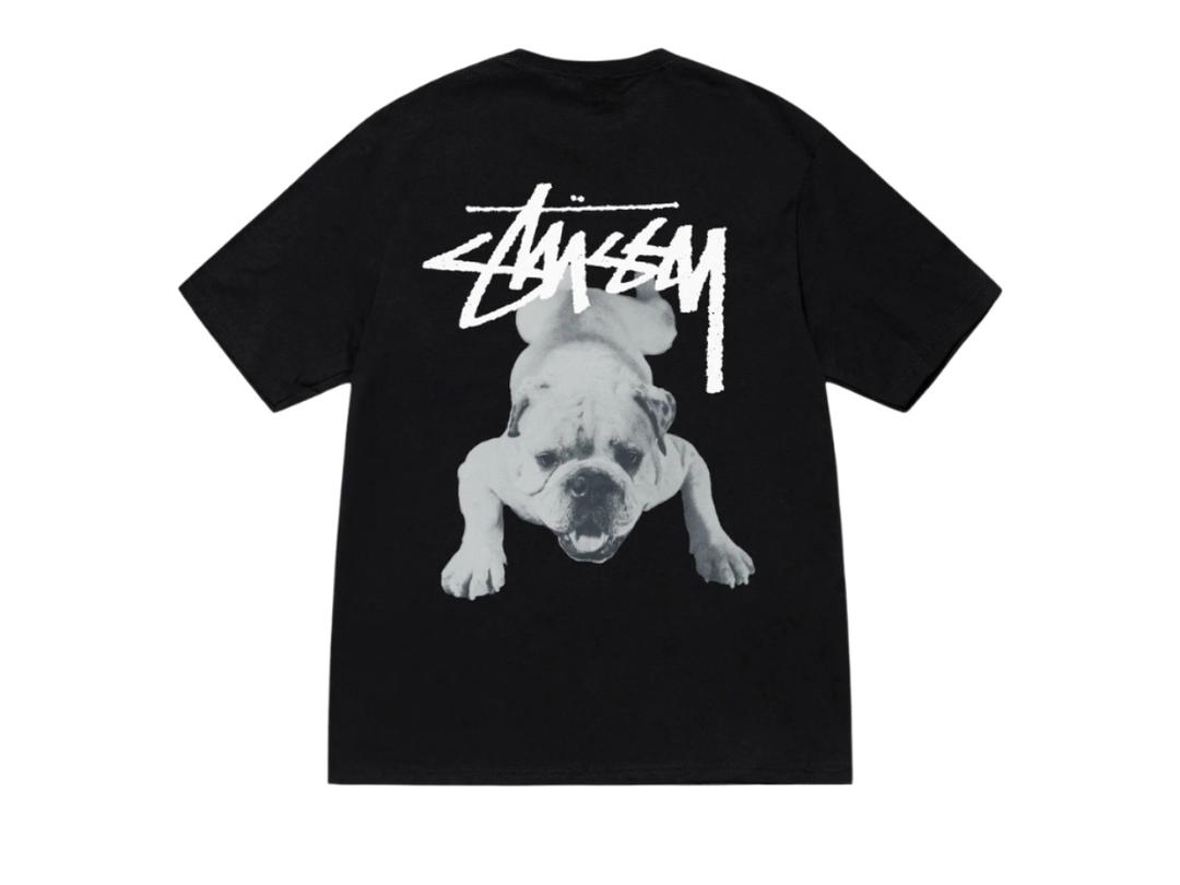 Stussy Stussy Stock Dog Tee Black