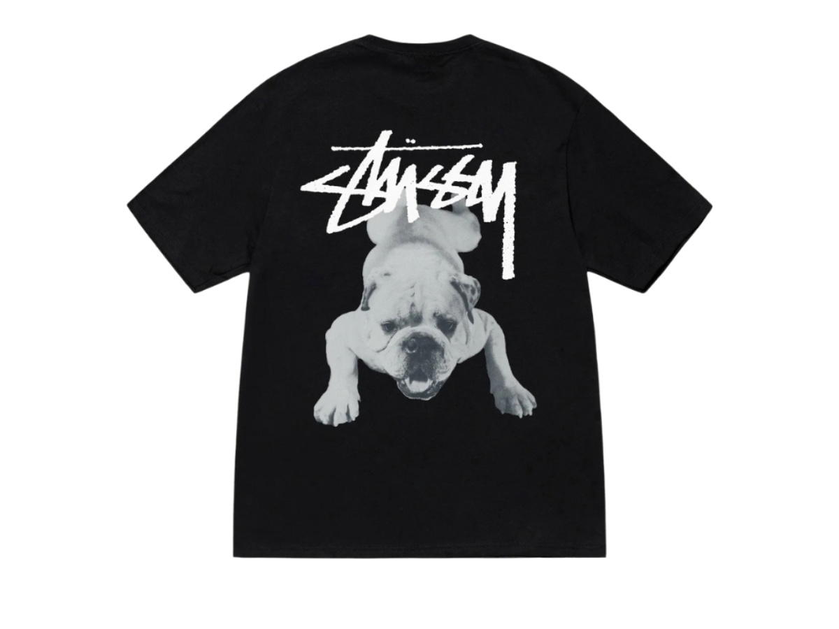 Stussy Stussy Stock Dog Tee Black