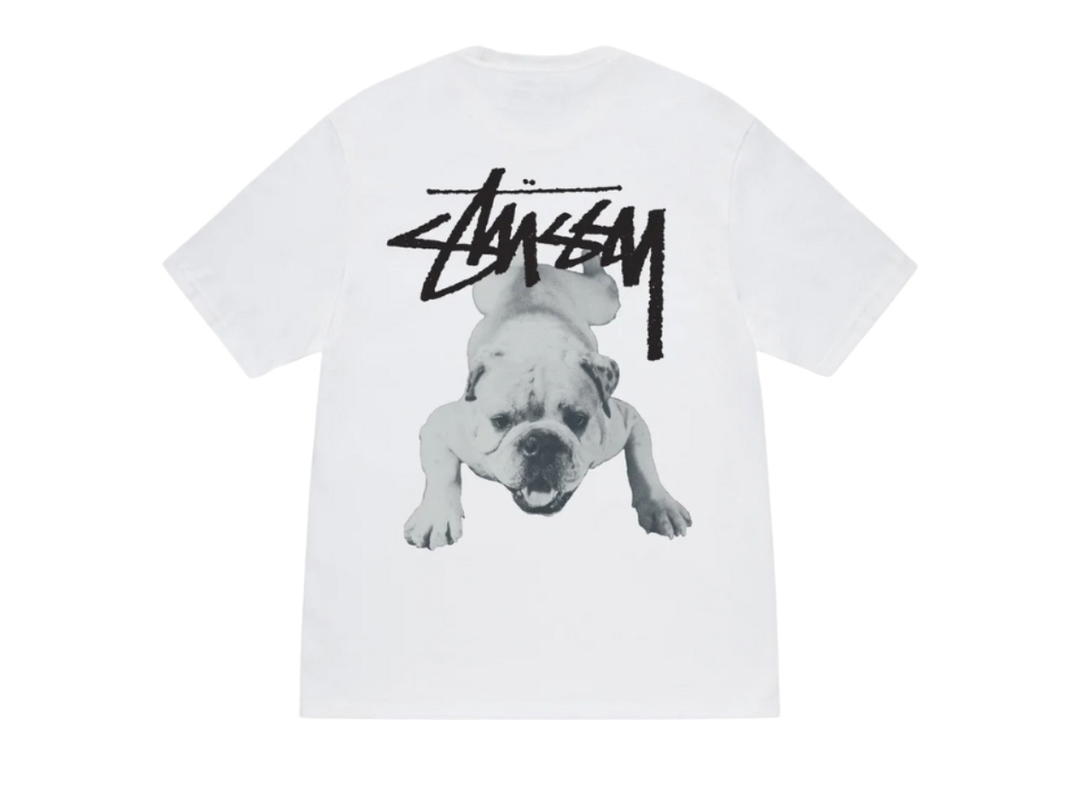 Stussy Stussy Stock Dog Tee White