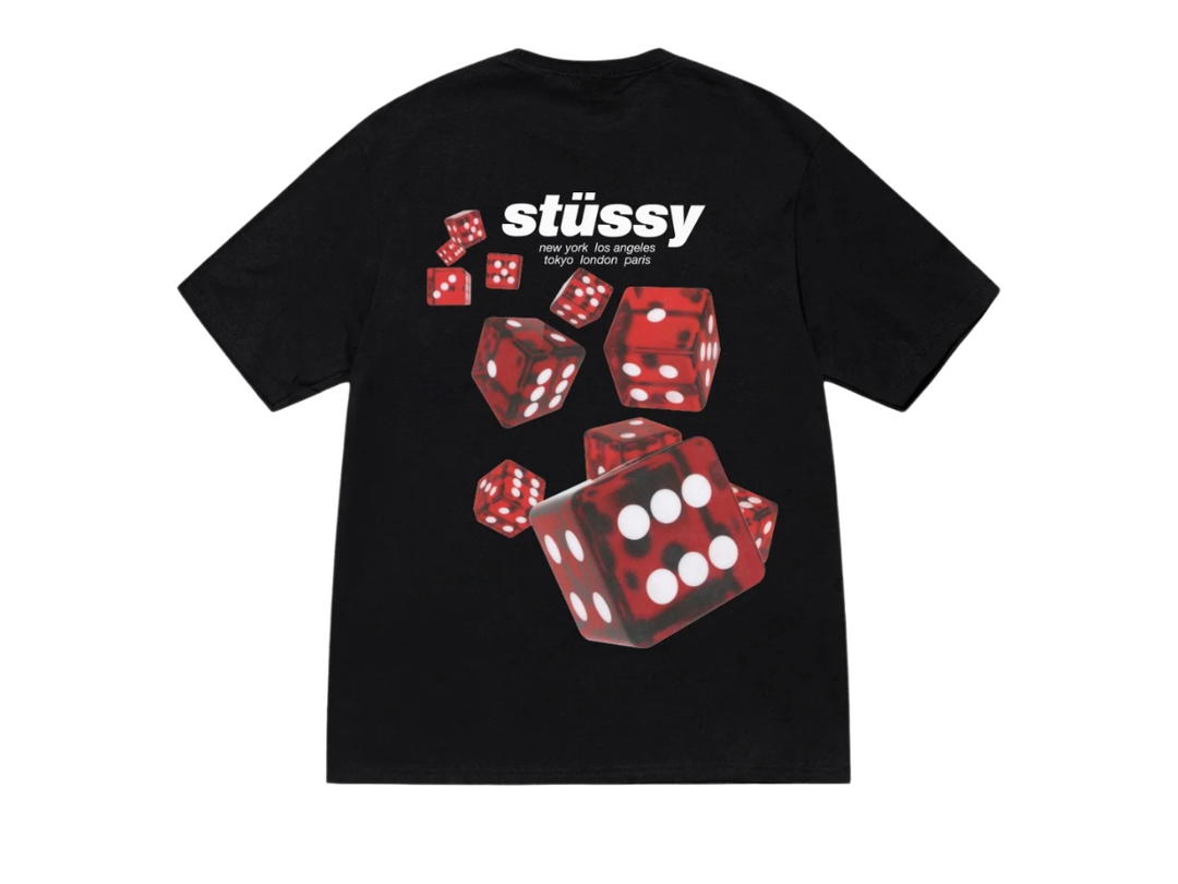 Stussy Stussy Rollers Tee Black