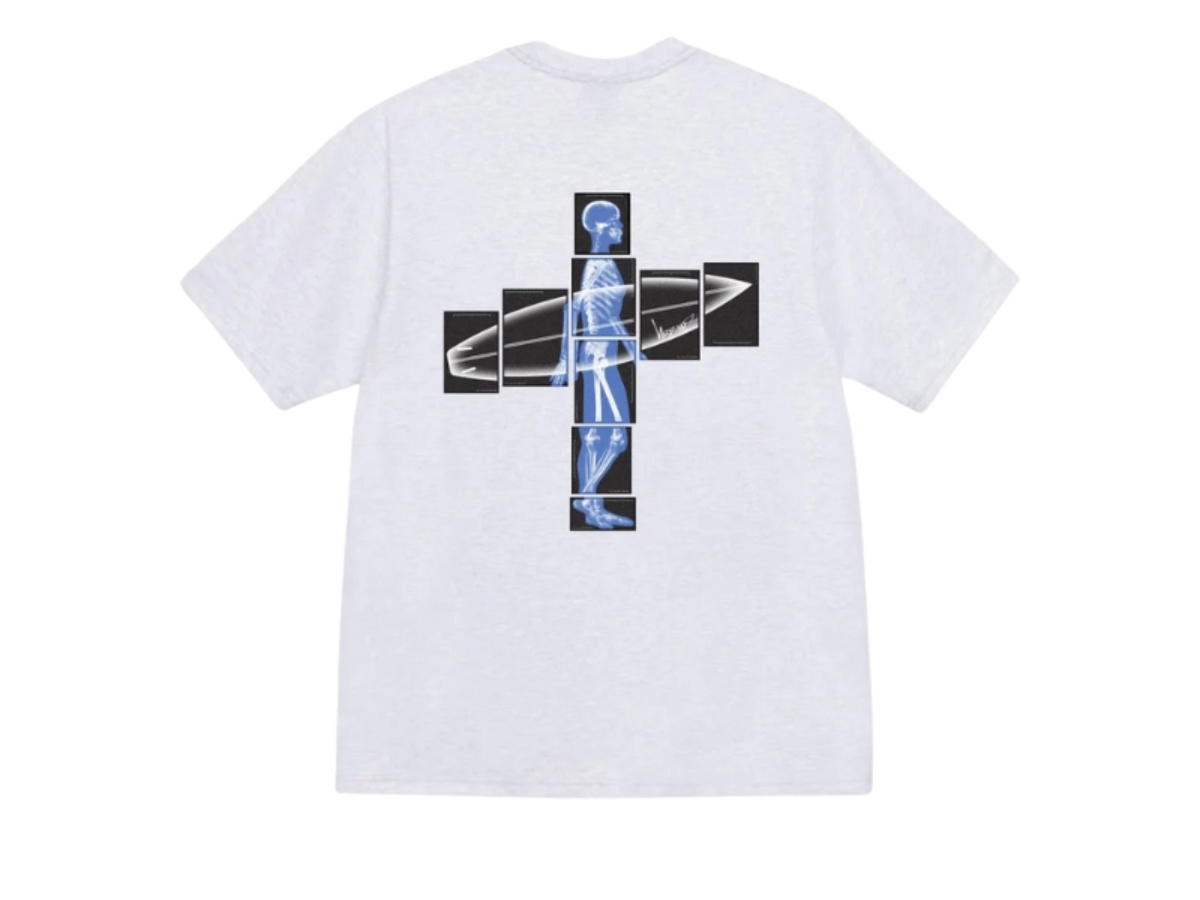 Stussy Stussy Body Scan Tee Ash Heather